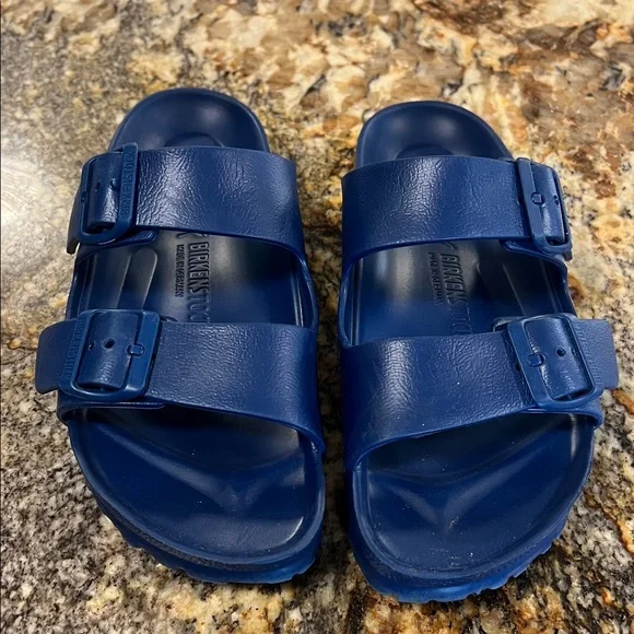 Birkenstock Arizona Blue Size 39 8 1/2 - 9 narrow - Picture 1 of 8